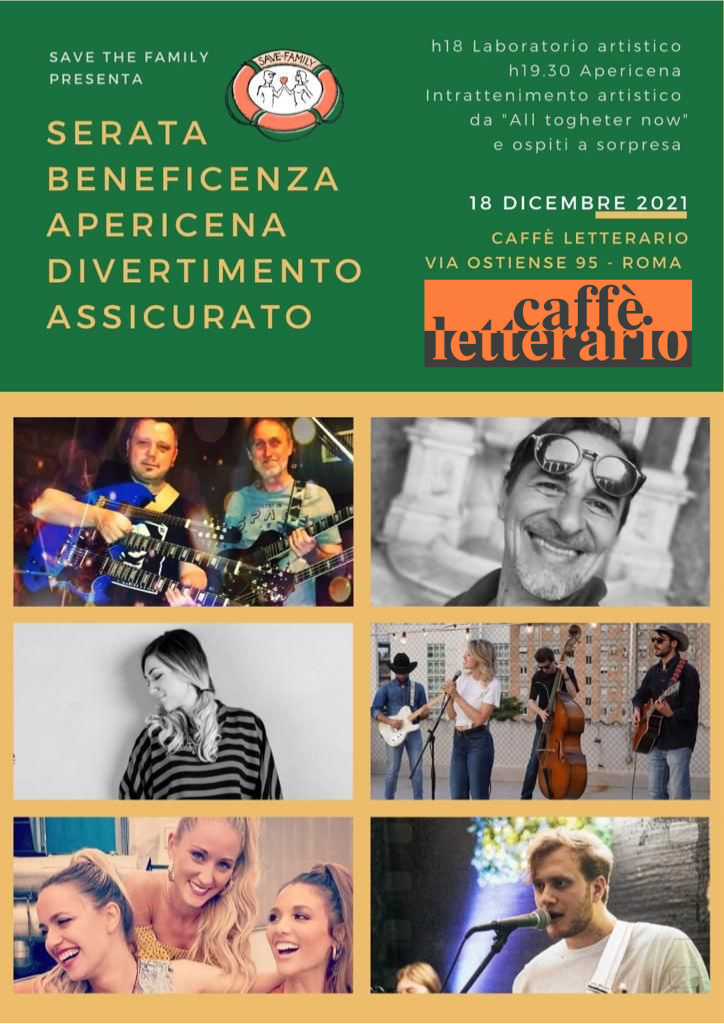 Al momento stai visualizzando PARTY Save the Family. Le immagini della festa del 18 dicembre