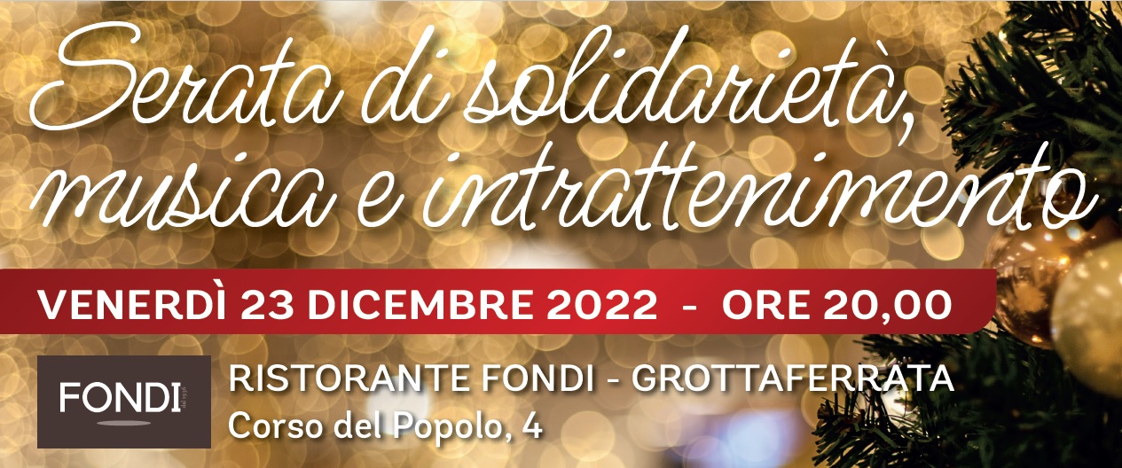 Scopri di più sull'articolo 23 dicembre: una serata di solidarietà con Save The Family